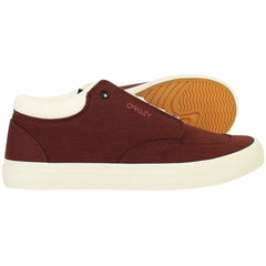 Oakley Low-Top Vulcanised Mens Red Trainers