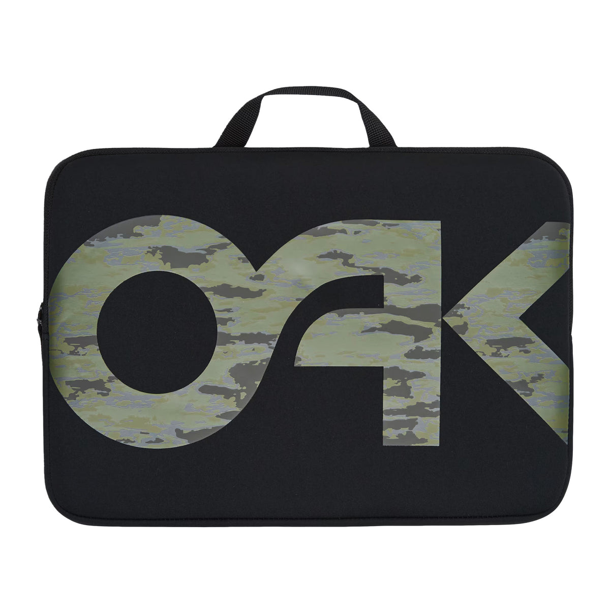 Oakley B1B Logo Black/Camo Green Laptop Case