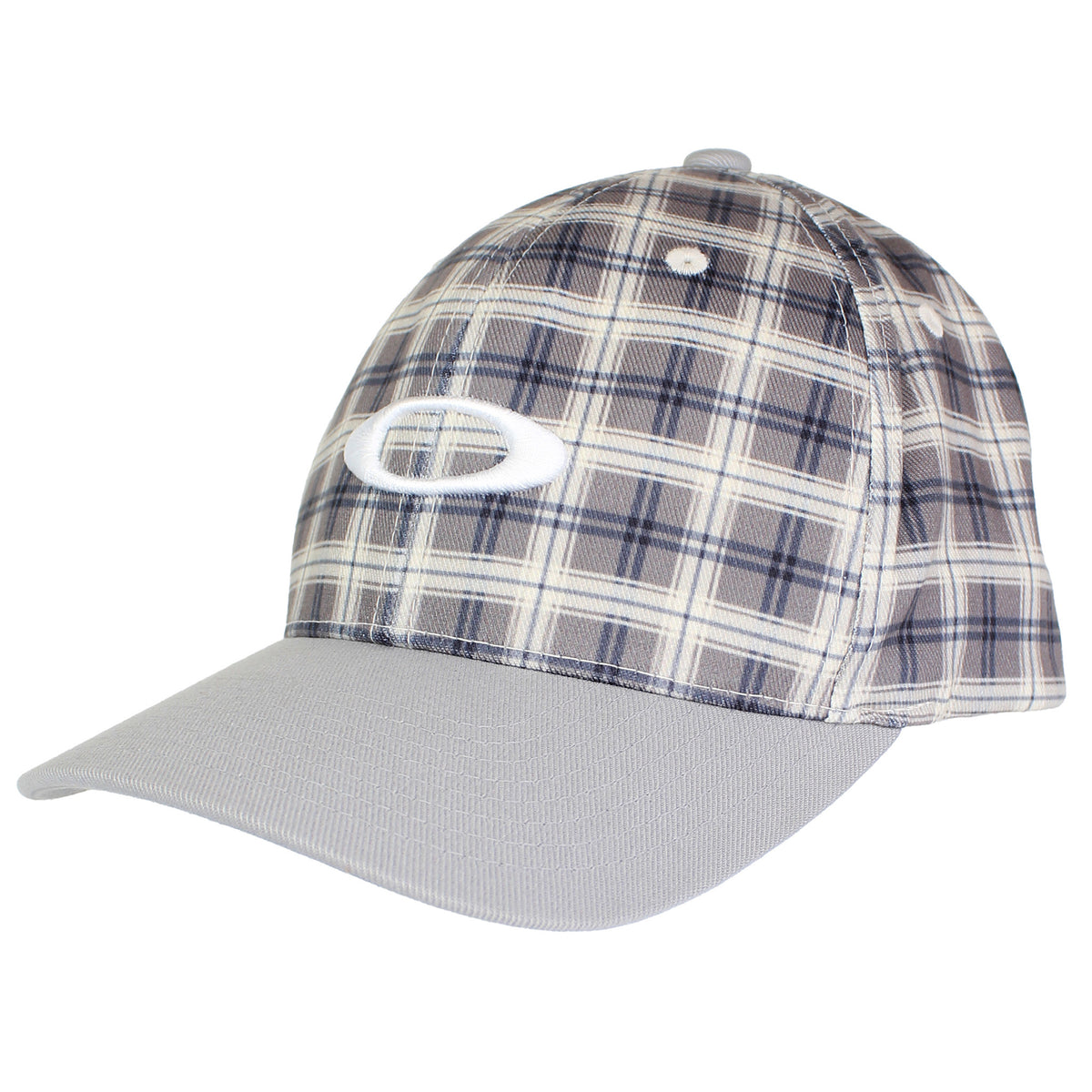 Oakley La Plaid Print Grey Cap