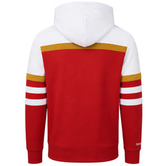 Mitchell & Ness NFL San Francisco 49ers Jerry Rice Anniversary Mens Red Hoodie