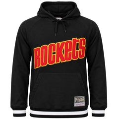 Mitchell & Ness NBA Houston Rockets Gametime Mens Black Hoodie