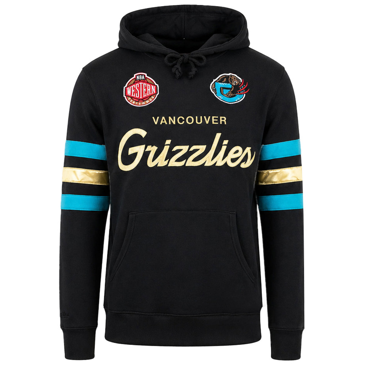 Mitchell & Ness NBA Vancouver Grizzlies Championship Mens Black Hoodie