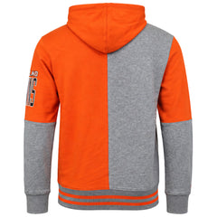 Mitchell & Ness NFL Cleveland Browns Split Color Mens Orange/Grey Hoodie