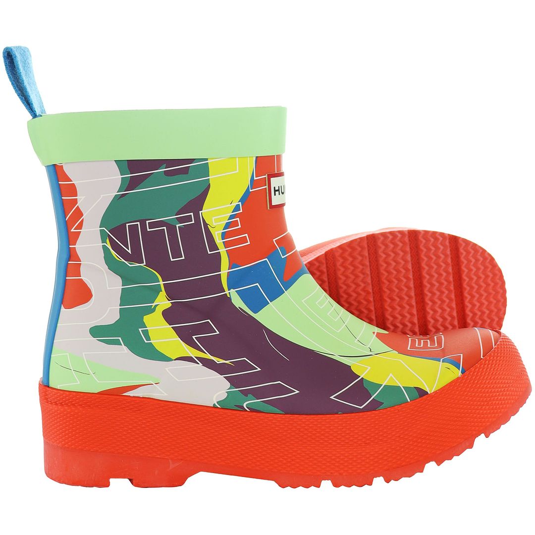 Hunter Play Logo Kids Multicoloured Boots