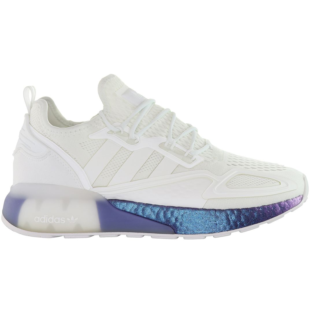 Adidas ZX 2K Boost Mens White Trainers