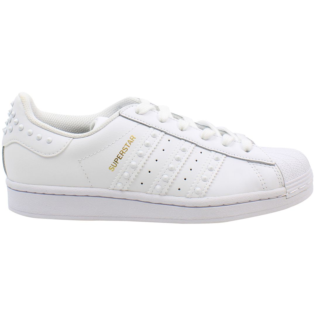 Adidas Superstar Womens White Trainers