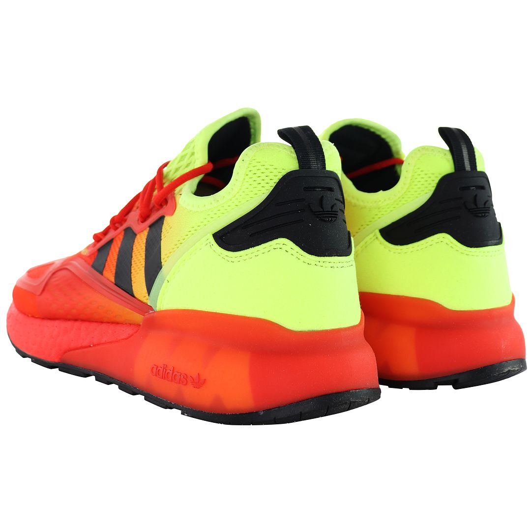 Adidas ZX 2K Boost Mens Red Trainers