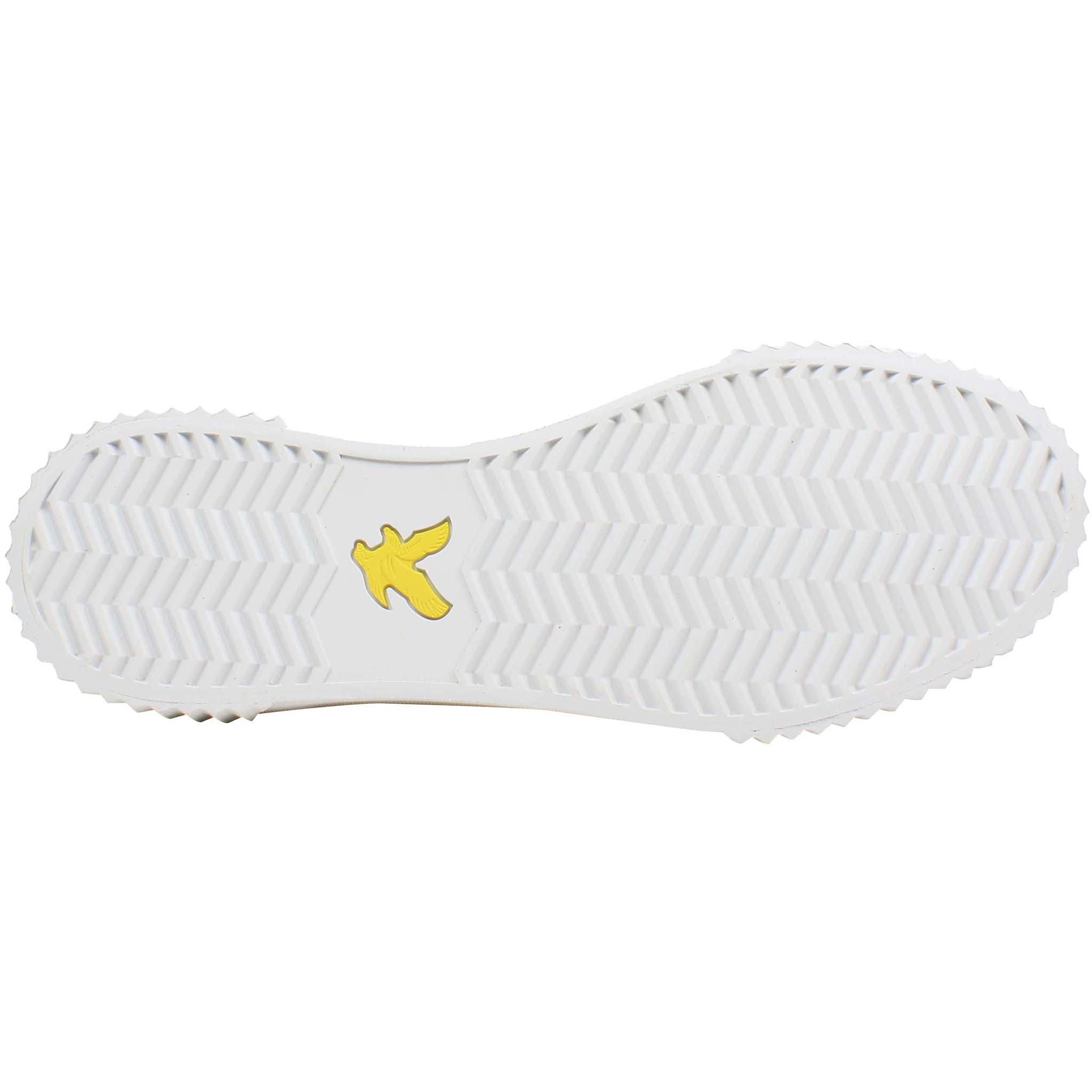 Lyle & Scott Mitchell Mens White Plimsolls