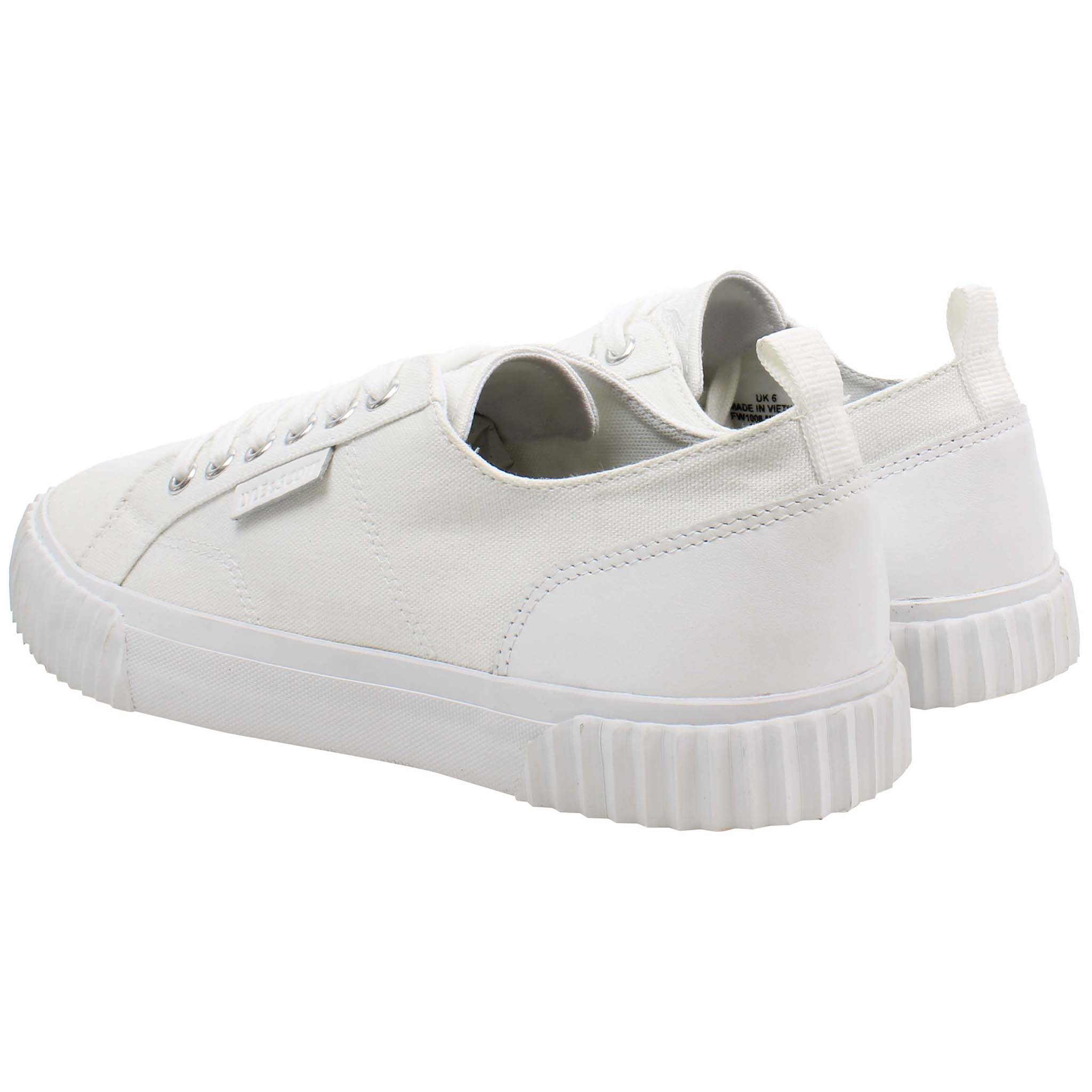 Lyle & Scott Mitchell Mens White Plimsolls