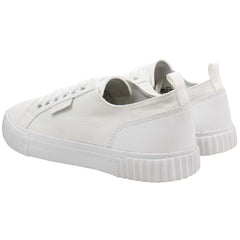 Lyle & Scott Mitchell Mens White Plimsolls