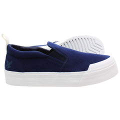 Lyle & Scott Duncan Mens Navy Plimsolls