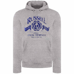 Russell Athletic Logo Mens Grey Hoodie