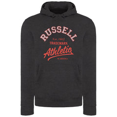 Russell Athletic Logo Mens Dark Grey Hoodie