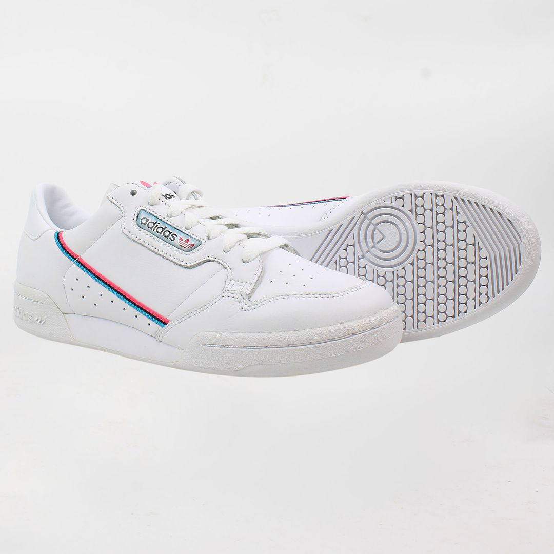 Adidas Continental 80 Mens White Trainers NO BOX