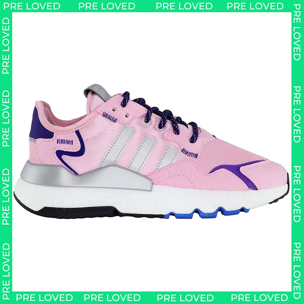 Adidas Nite Jogger Womens Pink Trainers NO BOX