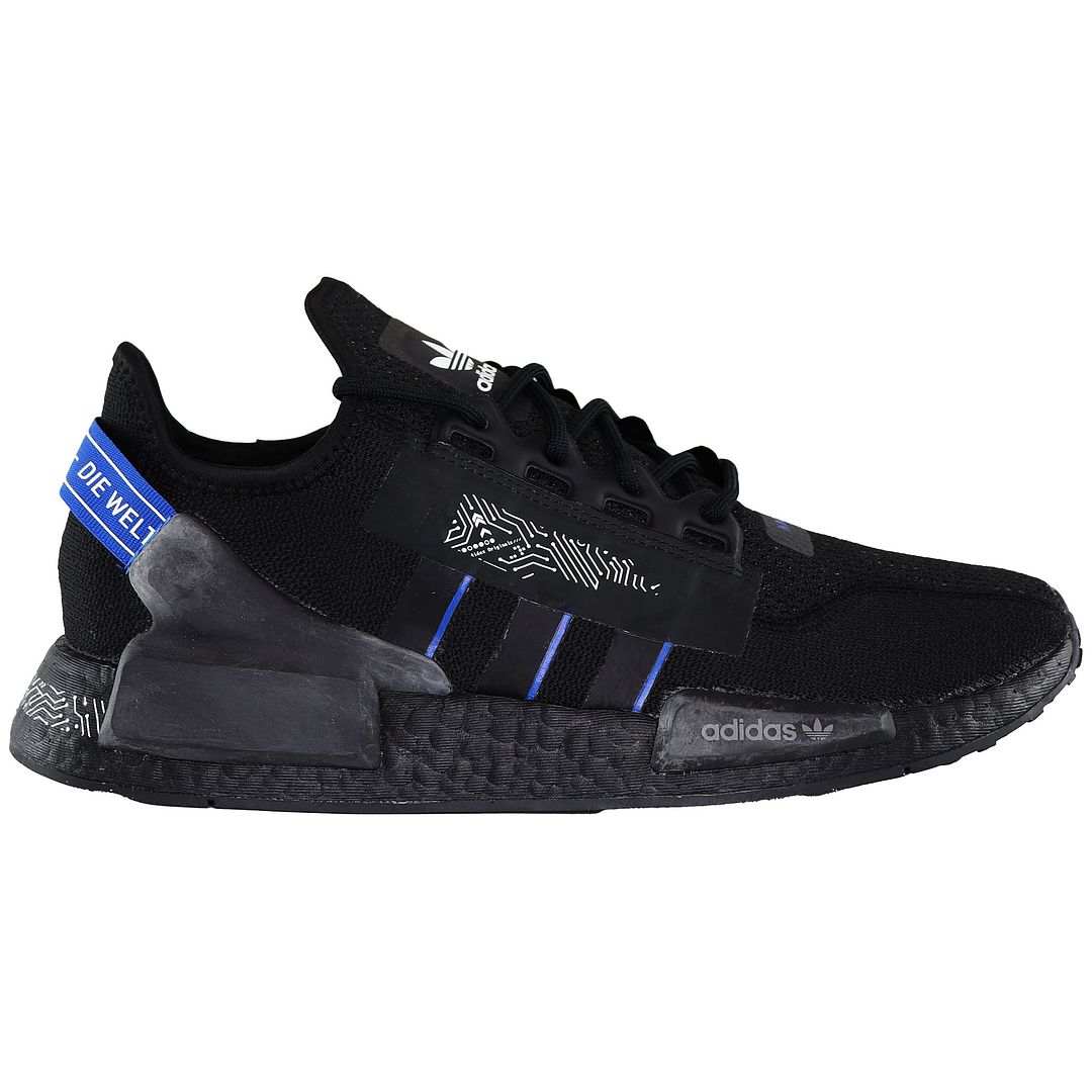 Adidas NMD_R1.V2 Lace-Up Black Synthetic Mens Trainers FY1483