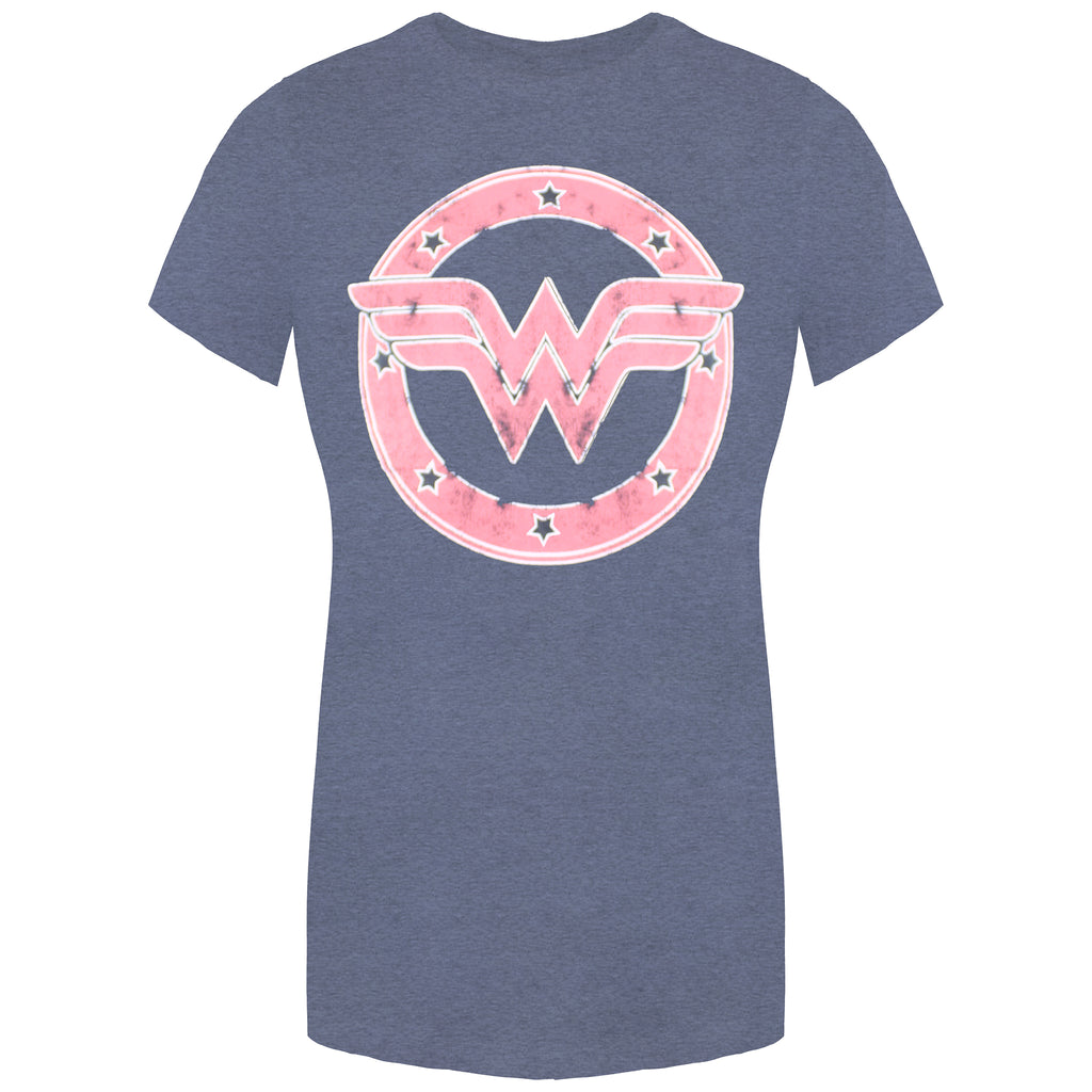 DC Comics Wonder Woman Classic Womens Dark Grey T-Shirt