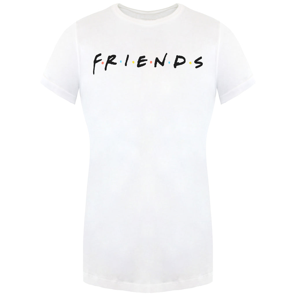 Friends Titles Womens White T-Shirt