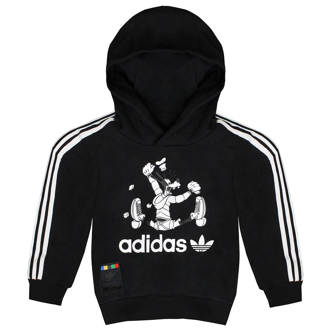 Adidas Disney Goofy Kids Black/White Tracksuit