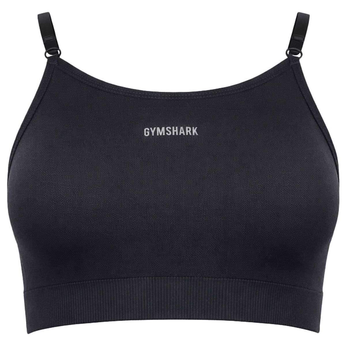 Gymshark Flex Strappy Womens Black Sports Bra