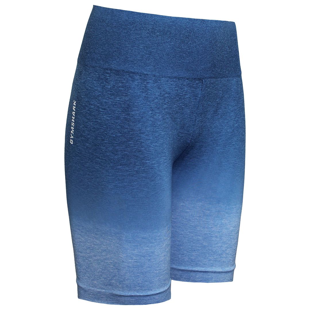 Gymshark Adapt Ombre Seamless Womens Blue Shorts