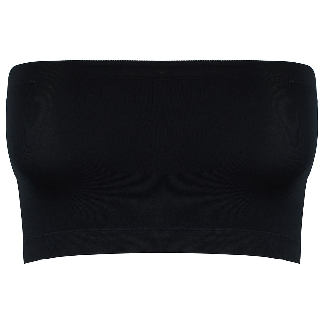 Gymshark Seamless Womens Black Bandeau