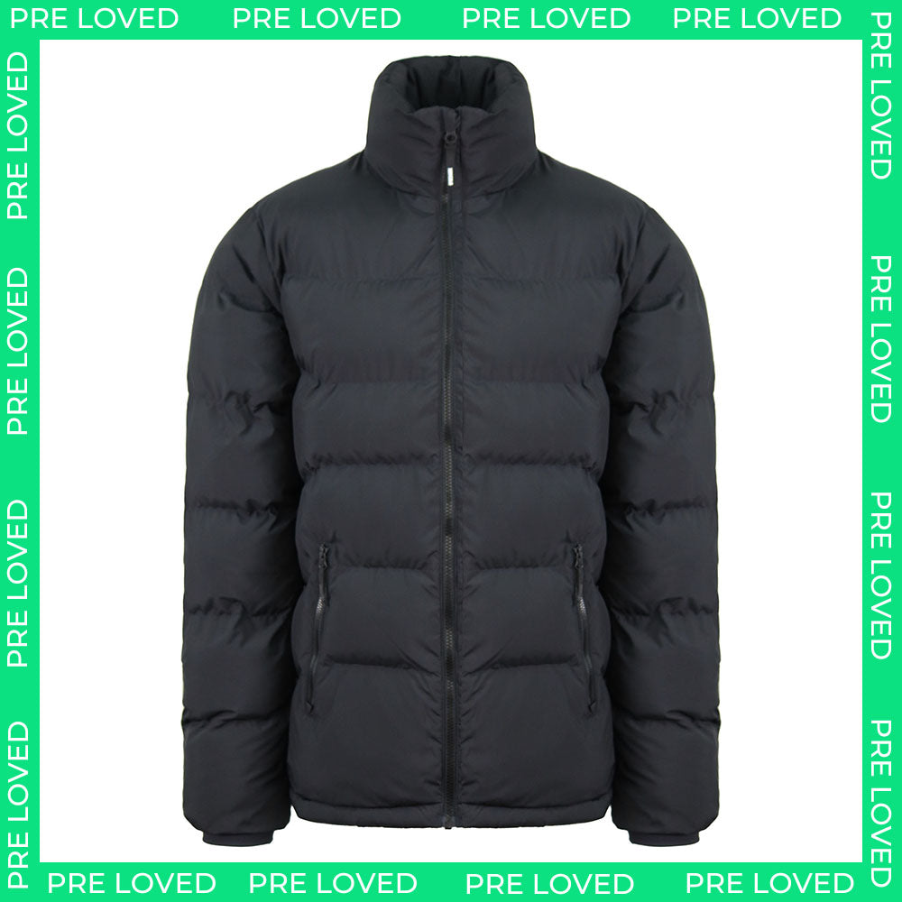 Gymshark Restore Mens Black Puffer Jacket NO TAG