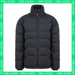 Gymshark Restore Mens Black Puffer Jacket NO TAG