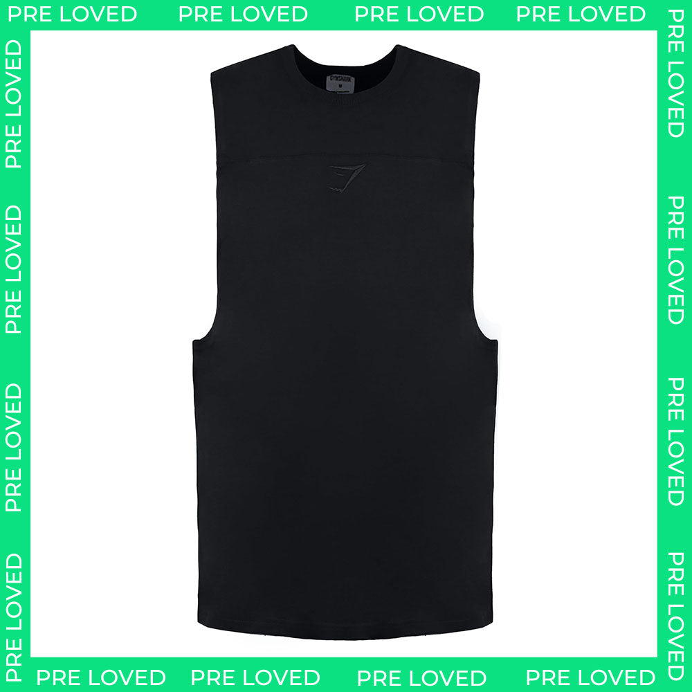 Gymshark Compound Drop Mens Black Tank Top -  No Tag
