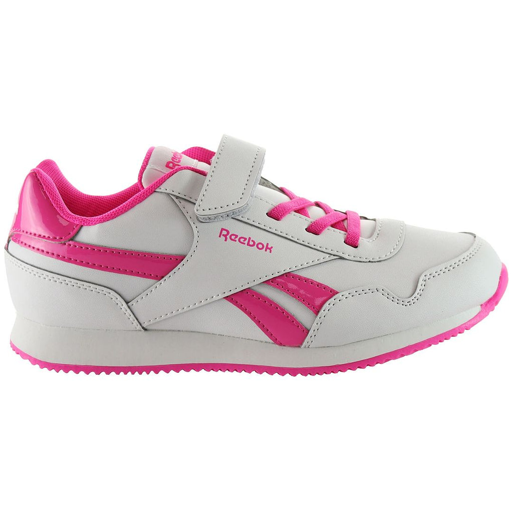 Reebok Classic Jog 3 Kids White Trainers