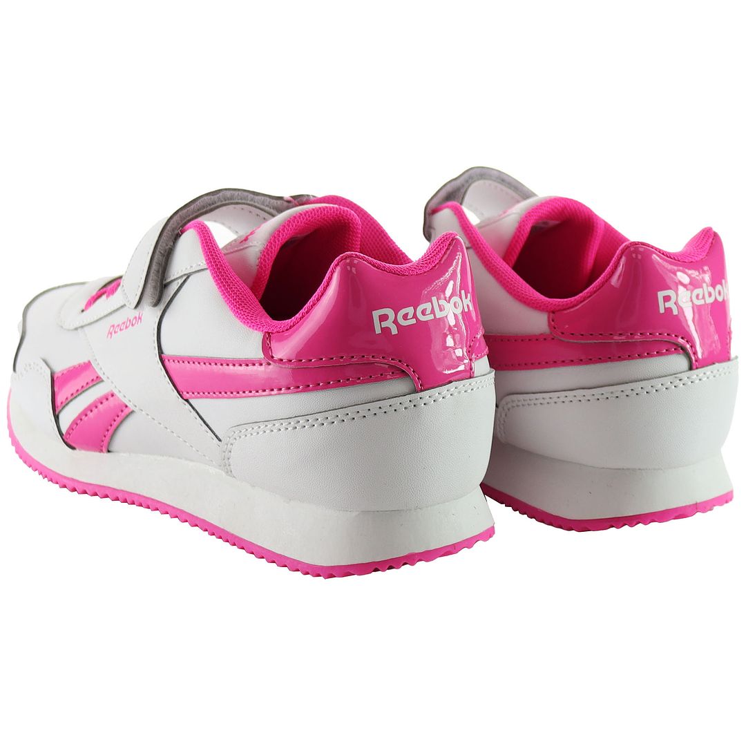 Reebok Classic Jog 3 Kids White Trainers