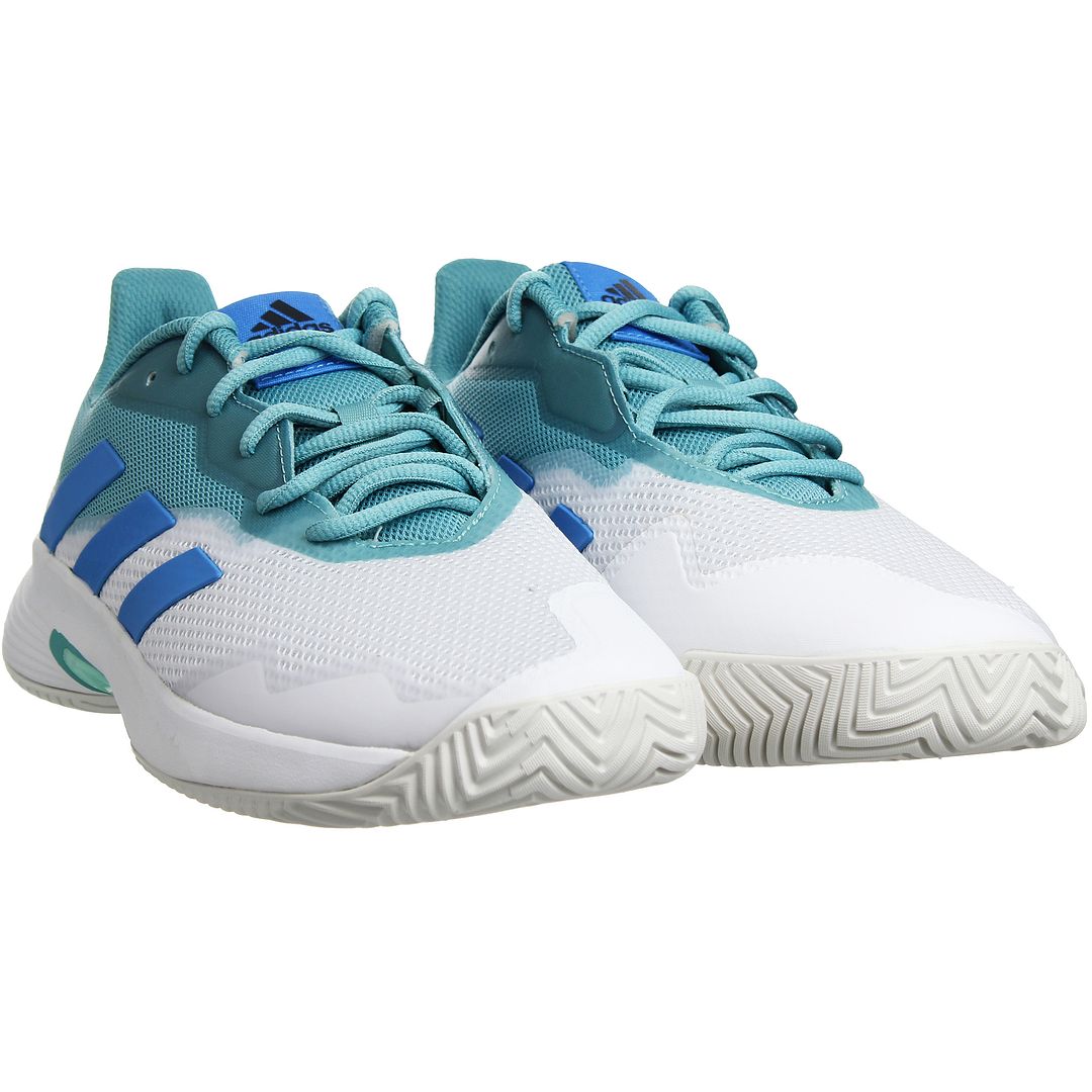 Adidas CourtJam Control Mens White Tennis Trainers