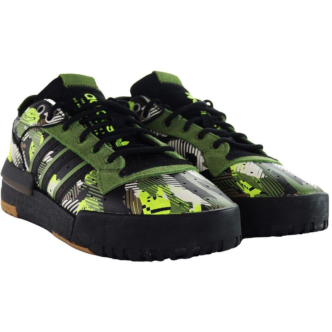 Adidas Rivalry RM Mens Green/Black Trainers