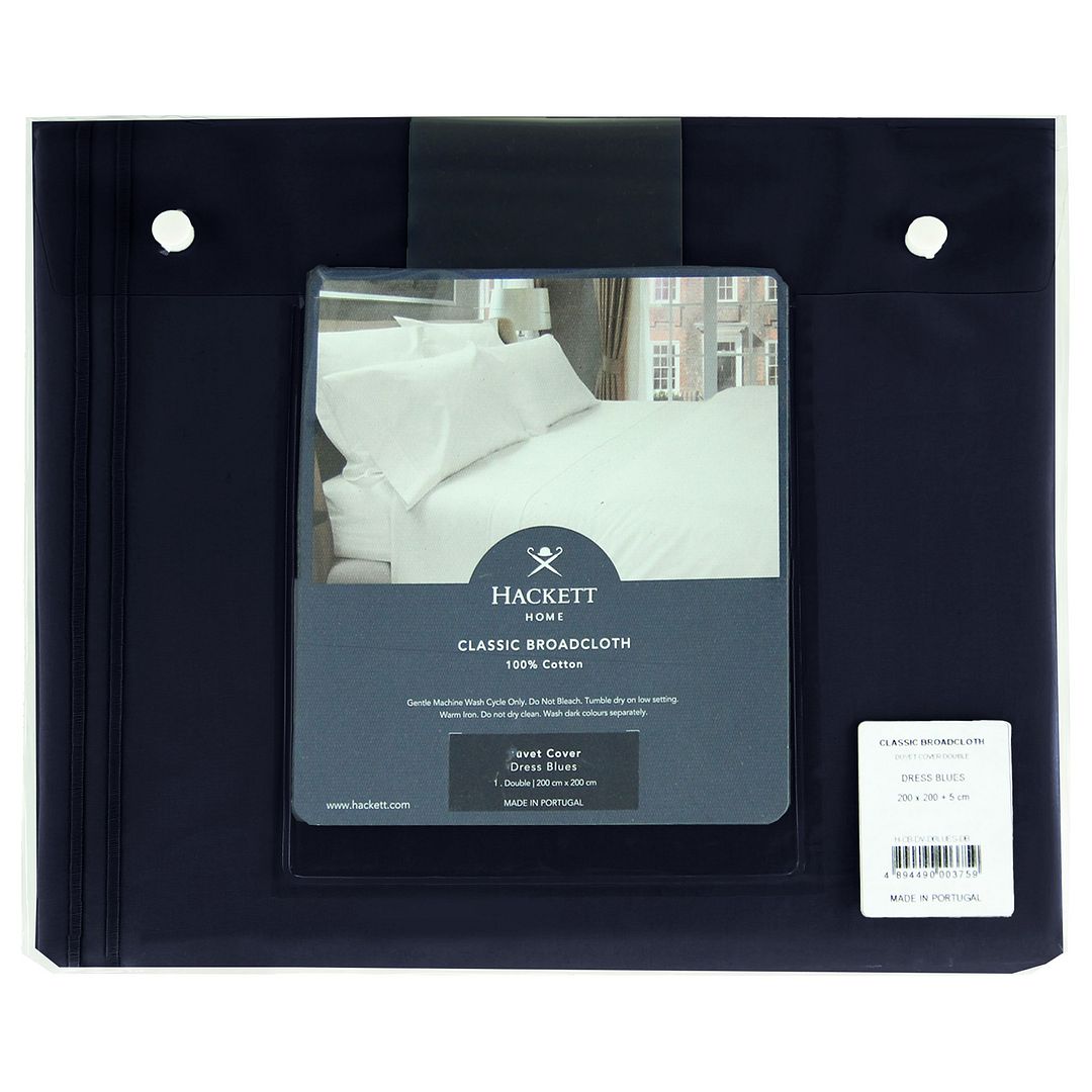 Hackett Home Pinpoint Double Duvet Cover