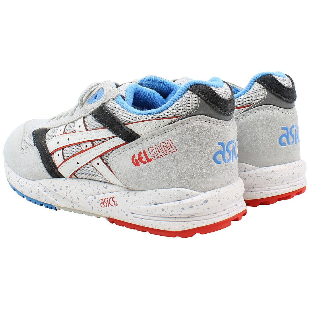 Asics Gel Saga Mens Grey Running Shoes