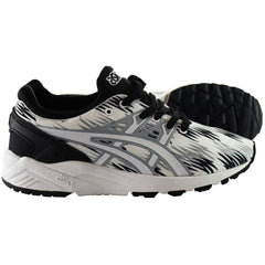 Asics Gel-Kayano Evo Mens White/Black Trainers