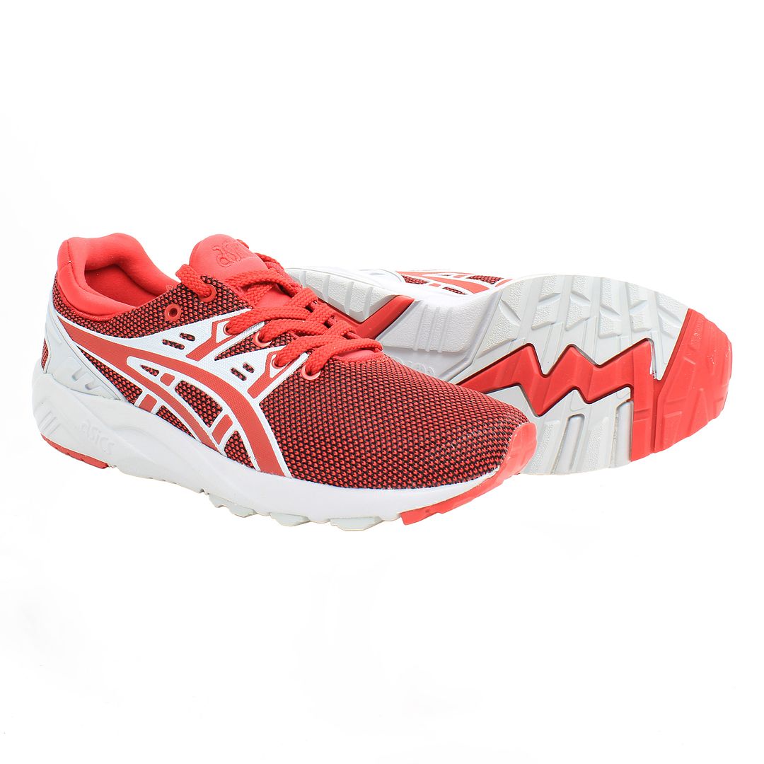 Asics Gel-Kayano Evo Mens Red Trainers NO BOX