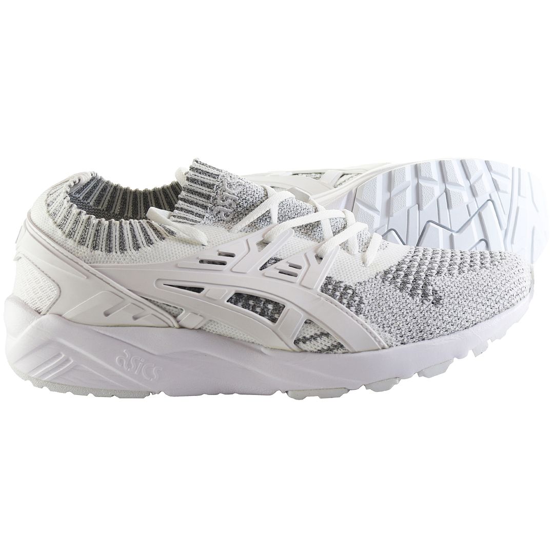 Asics Gel-Kayano Trainer Knit Mens White Trainers