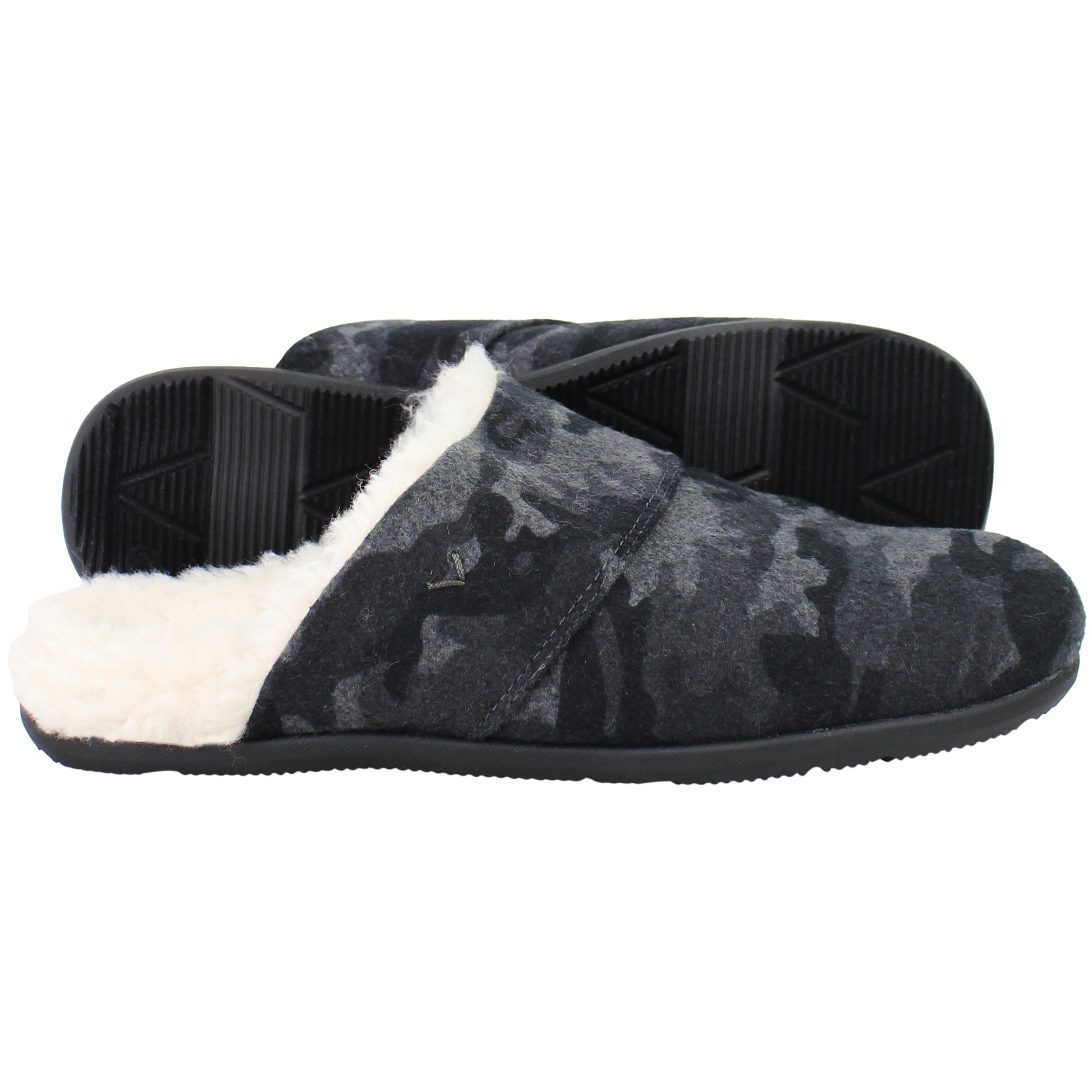 Vionic Bridges Alfons Mens Black Slippers
