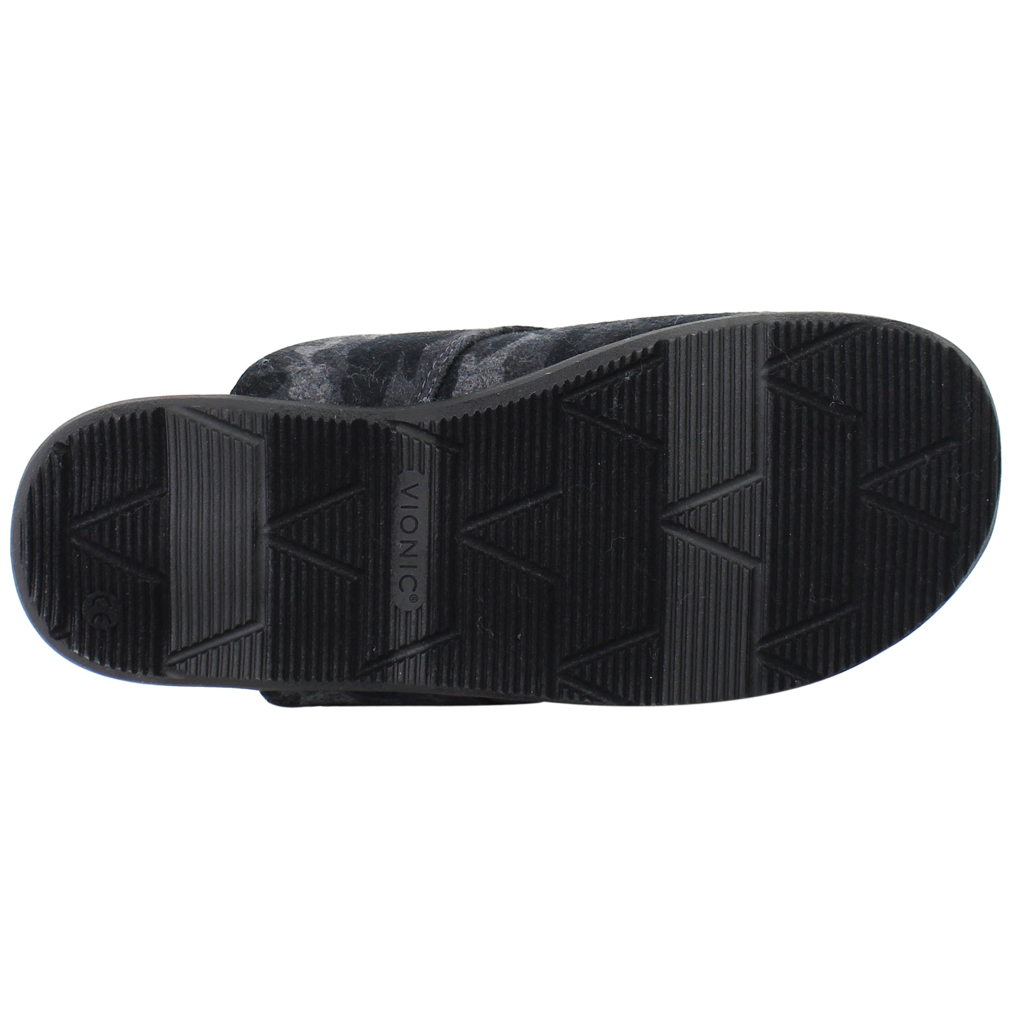 Vionic Bridges Alfons Mens Black Slippers