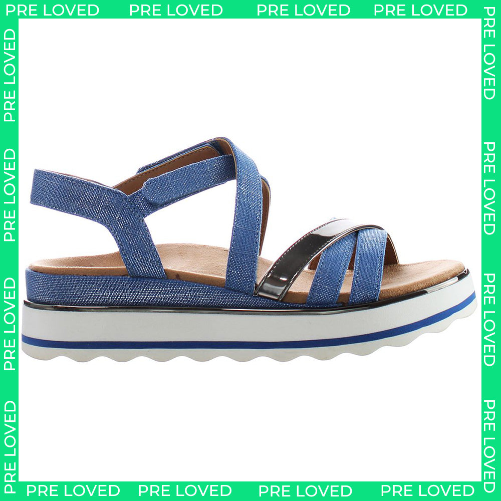 Vionic Kellyn Blue Womens Sandals NO BOX