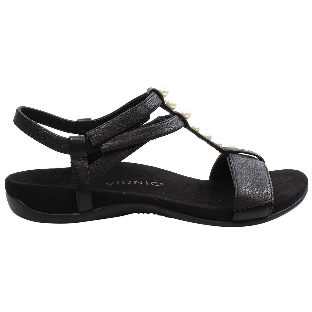 Vionic Mikah Womens Black Sandals