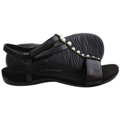 Vionic Mikah Womens Black Sandals