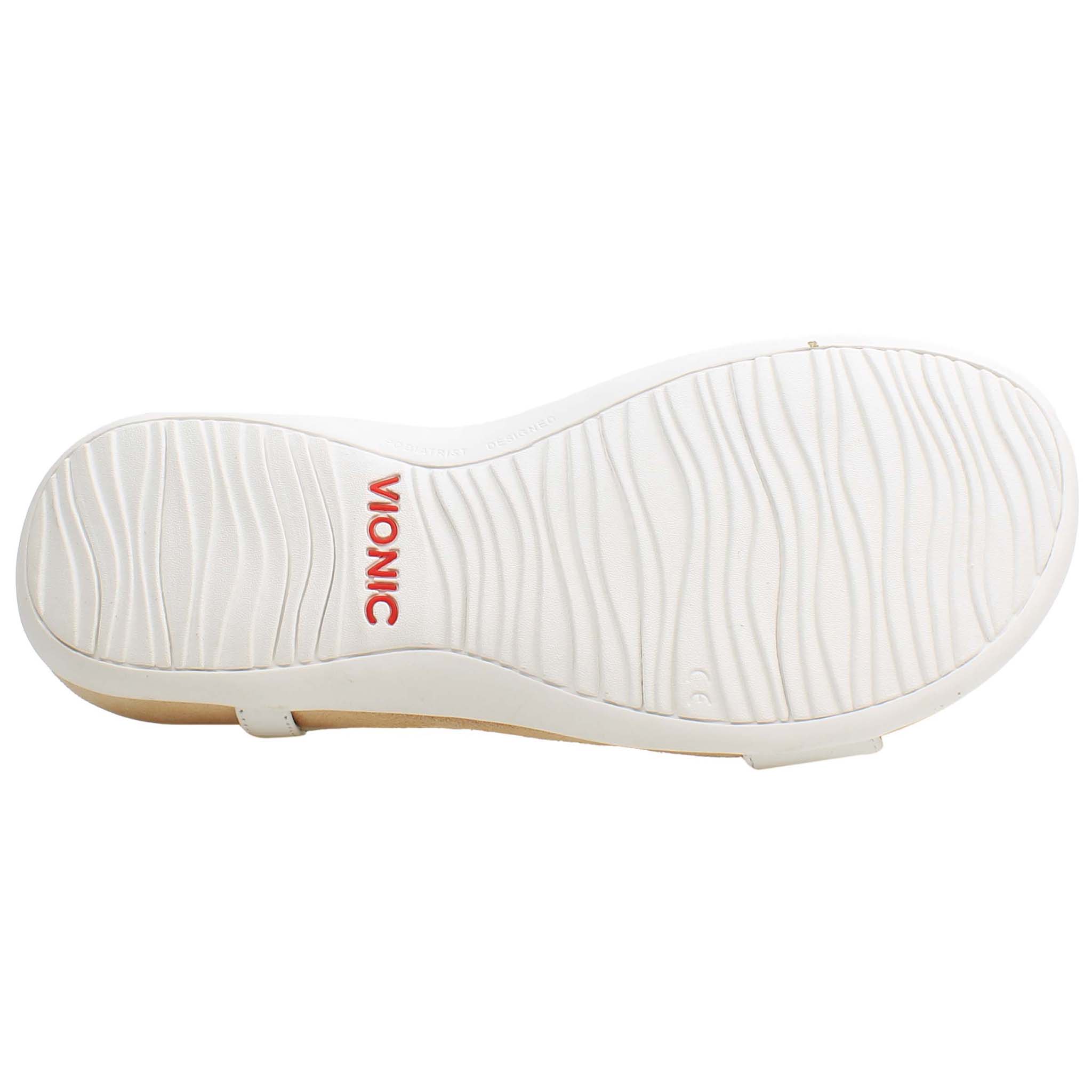 Vionic Mikah Womens White Sandals