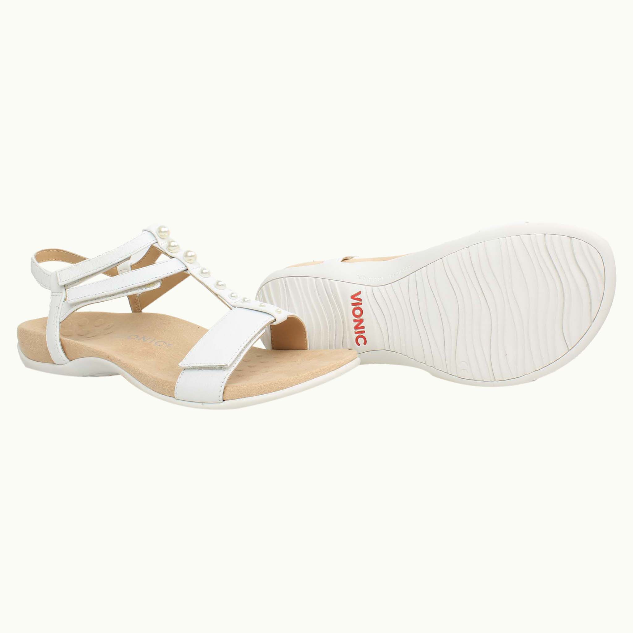 Vionic Mikah Womens White Sandals NO BOX