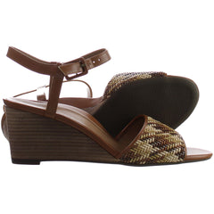 Vionic Clarita Brown Womens Sandals