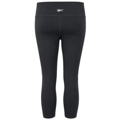 Reebok WOR Mesh Womens Black Capri Leggings