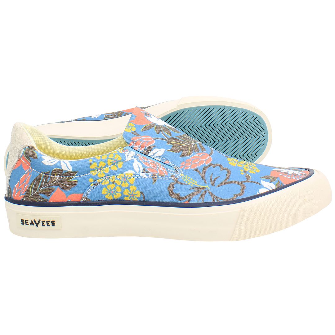 Seavees Hawthorne Beachcomber Mens Blue Plimsolls