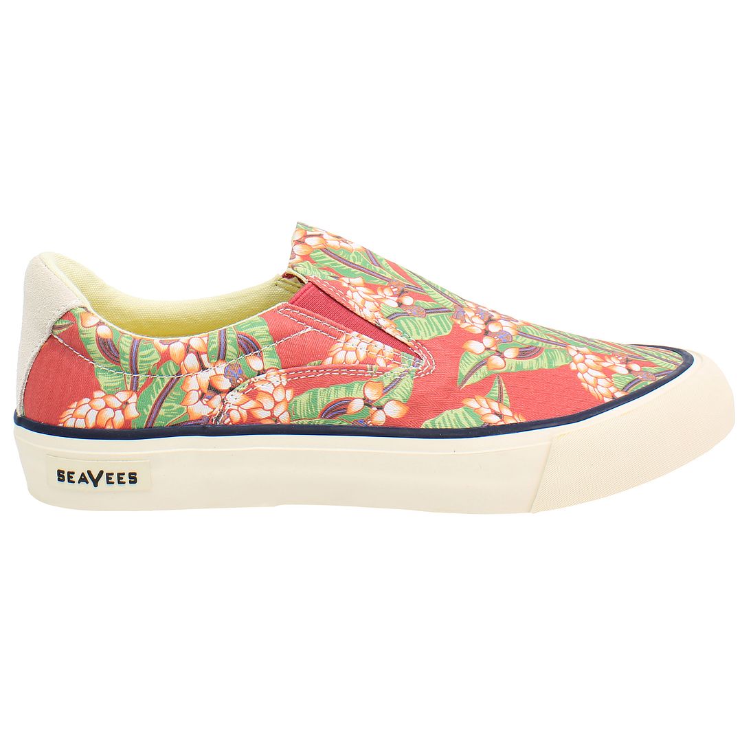 Seavees Hawthorne Beachcomber Mens Red Plimsolls