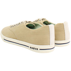 Seavees Hermosa Surfwash Mens Brown Plimsolls